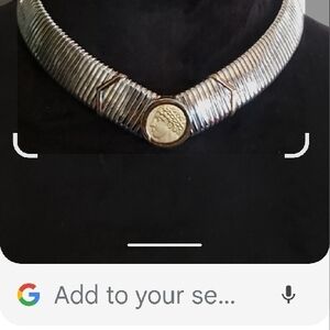 Silver and Gold Women's Necklace